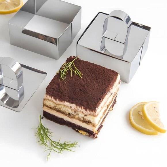 3D Cake Molds with Pusher Lifter Cooking Rings Set of 41 Pack (4 Styles) - Picture 9 of 15